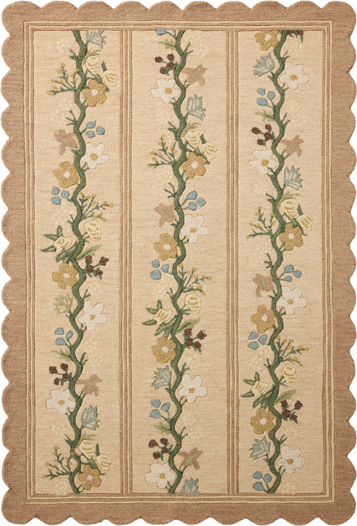 Rifle Paper Co. x Loloi Thistle Neutral / Multi 9'-3" x 13'