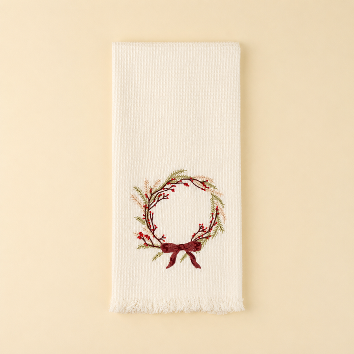 Tree/Wreath Hand Towel