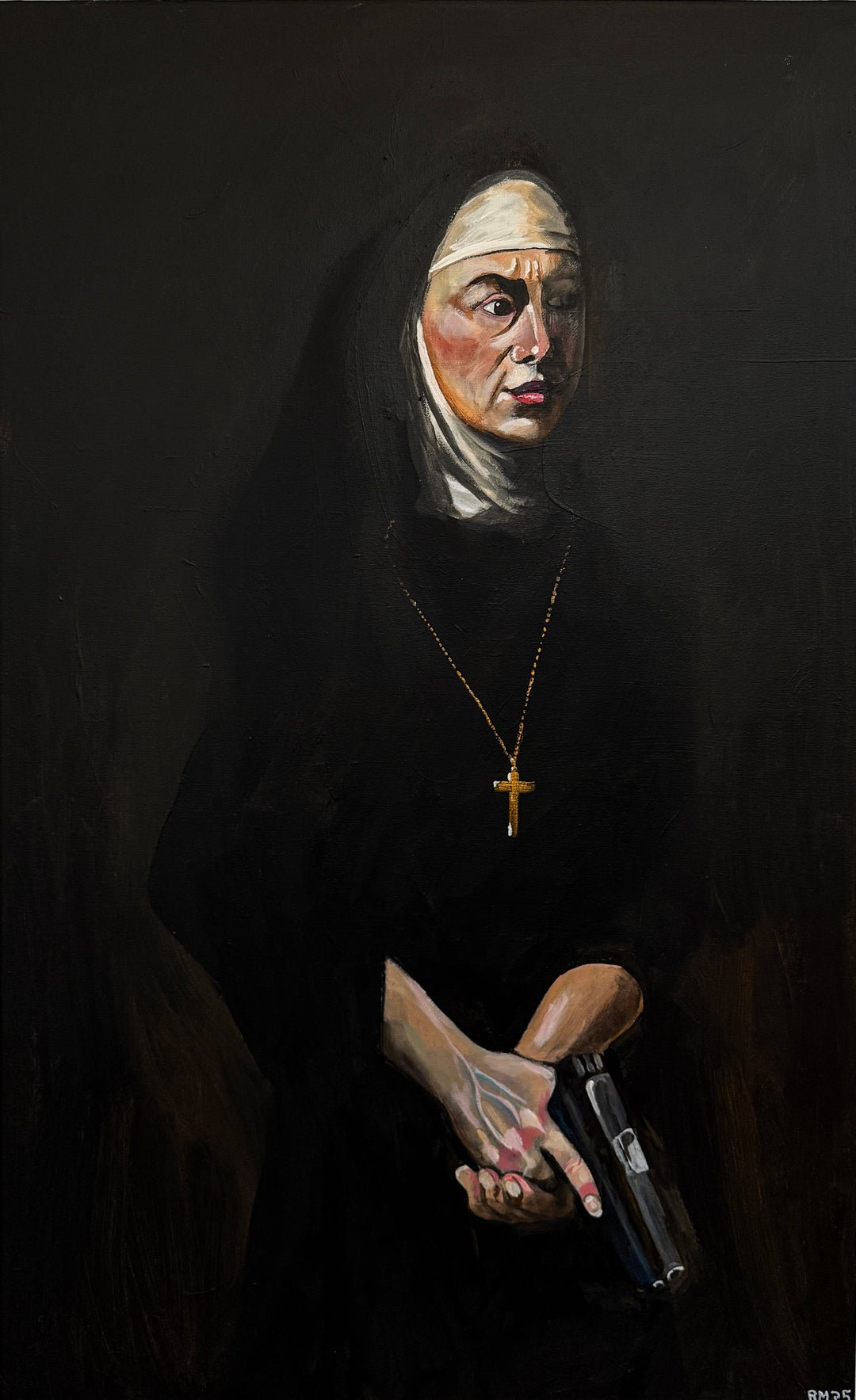 True Confession II | Acrylic Painting on Canvas by Robert Moore