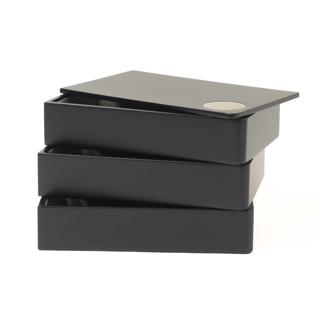 Spindle Storage Box Black