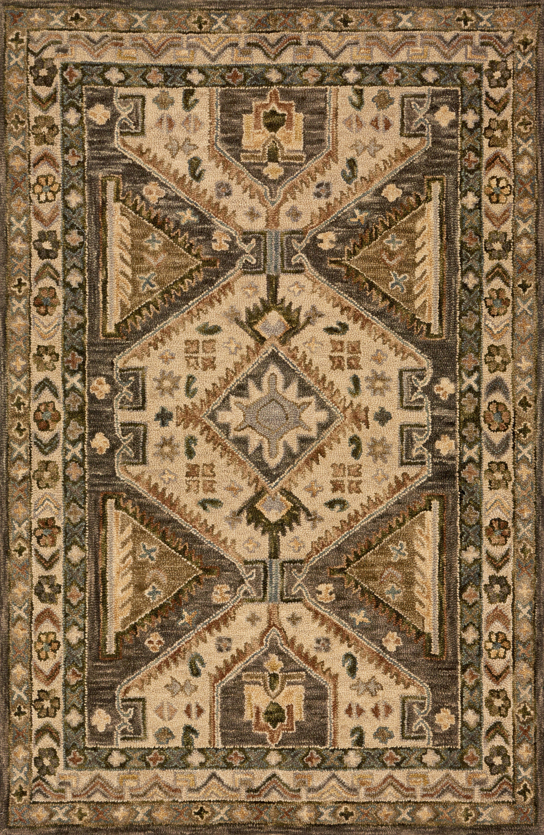 Loloi Victoria Walnut / Beige Rugs