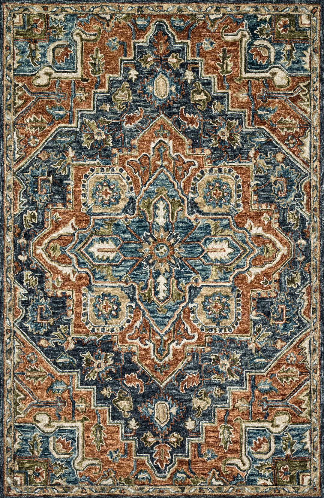 Loloi Victoria Rust / Multi Rugs