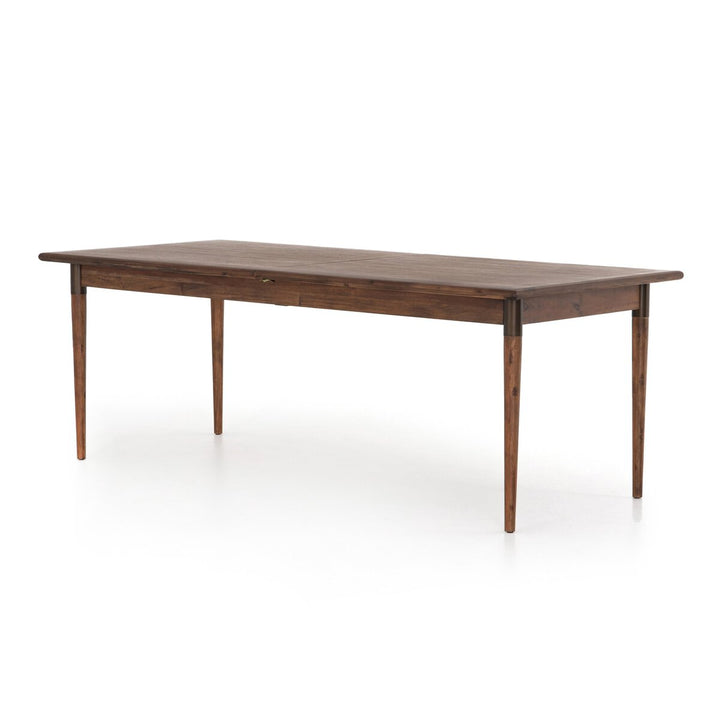 Harper Extension Table Walnut Angle