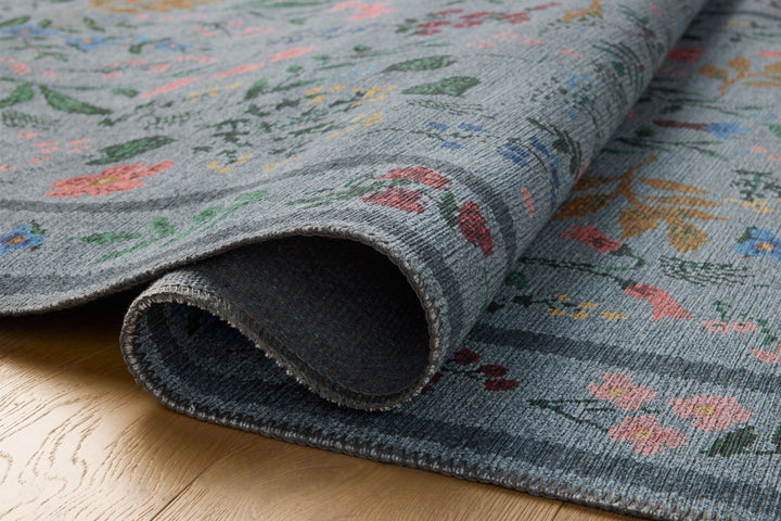 Rifle Paper Co. x Loloi Wildwood Blue Rugs