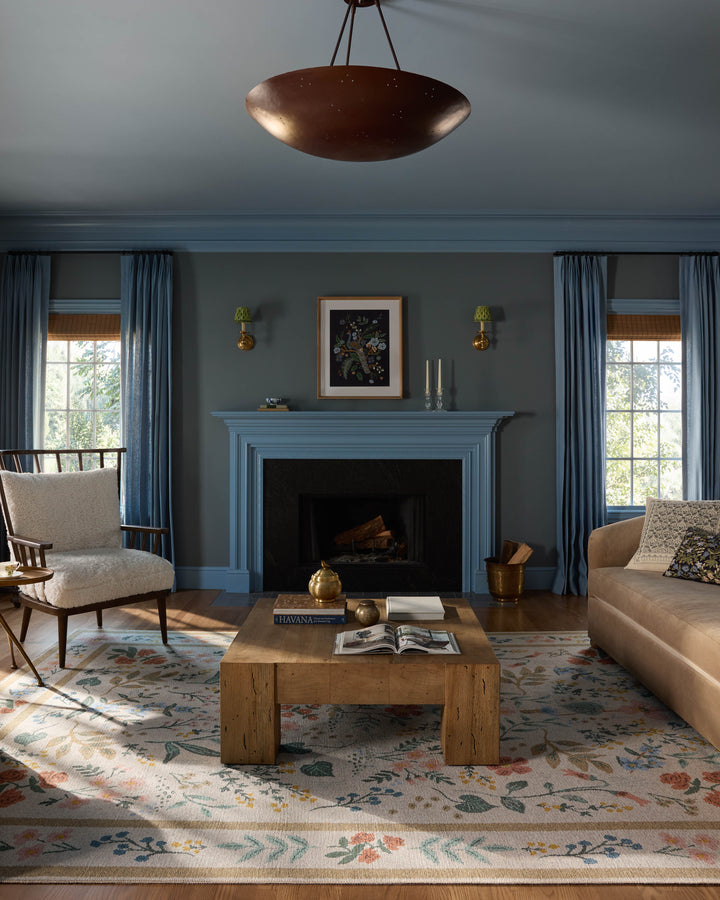 Rifle Paper Co. x Loloi Wildwood Cream Rugs