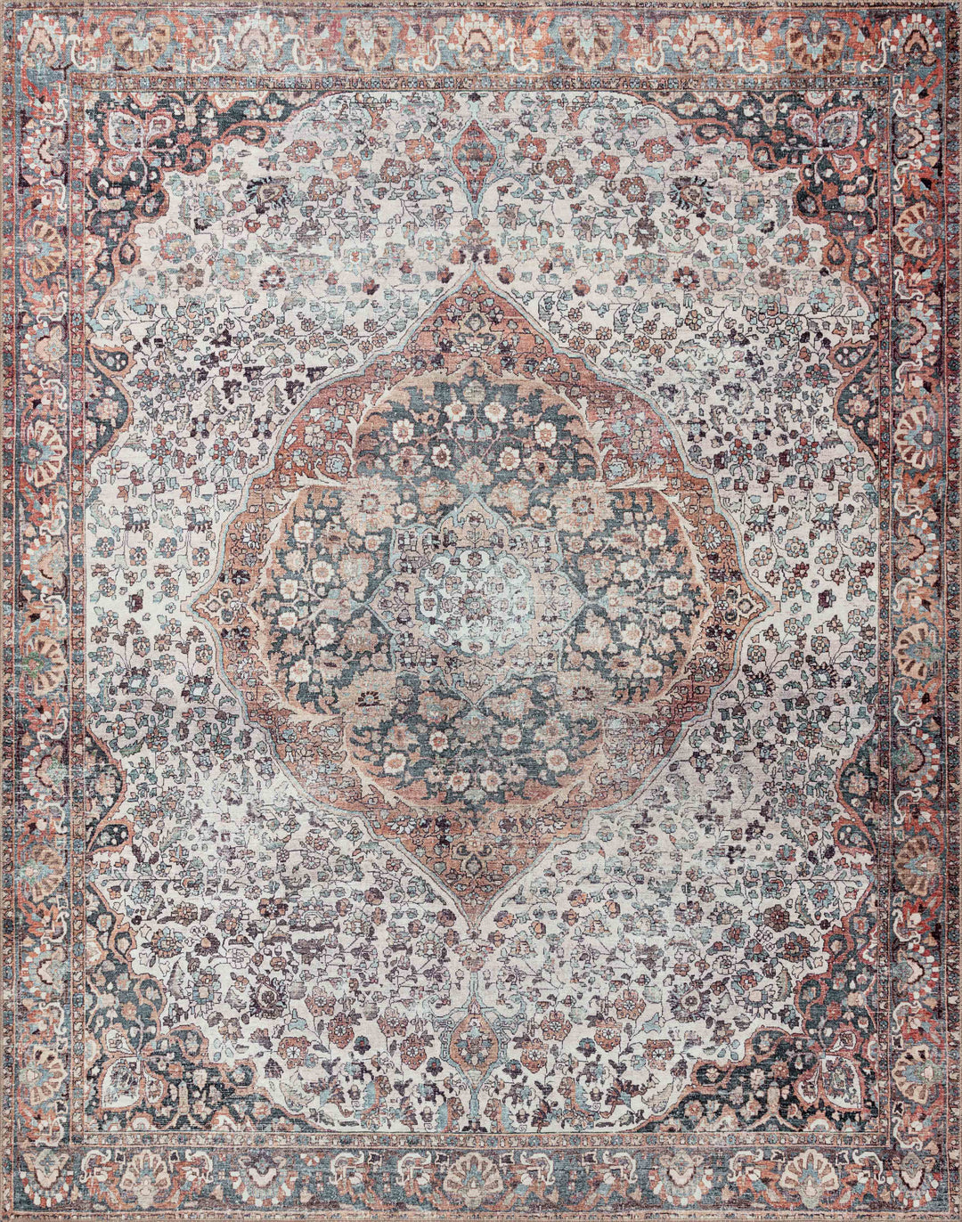 Loloi II Wynter Red / Multi Rugs