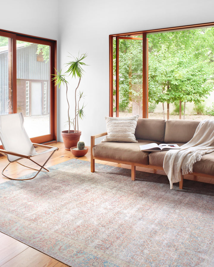 Loloi II Wynter Red / Teal Rugs