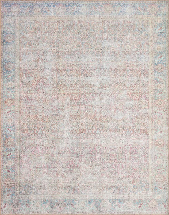 Loloi II Wynter Red / Teal Rugs