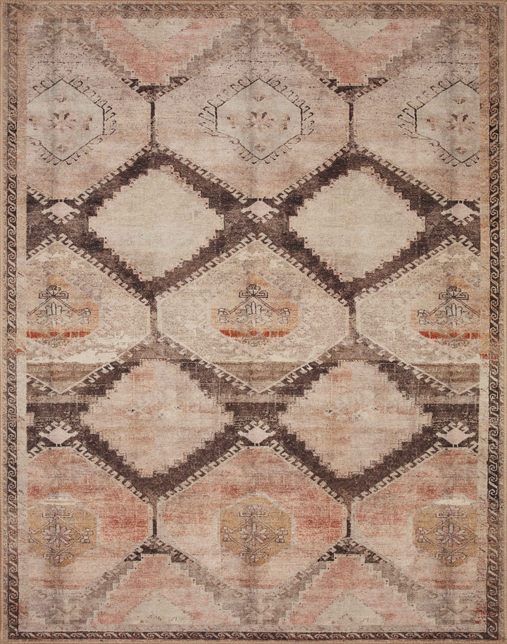 Loloi II Wynter Graphite / Blush Rugs