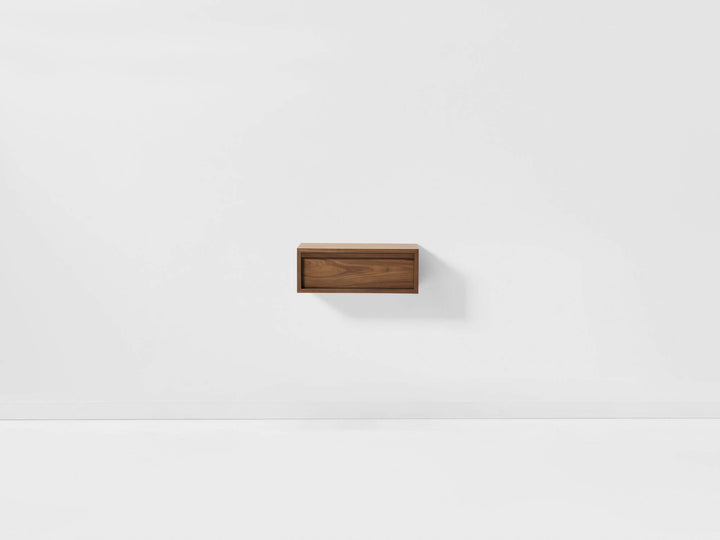 Stage Floating Nightstand in Walnut