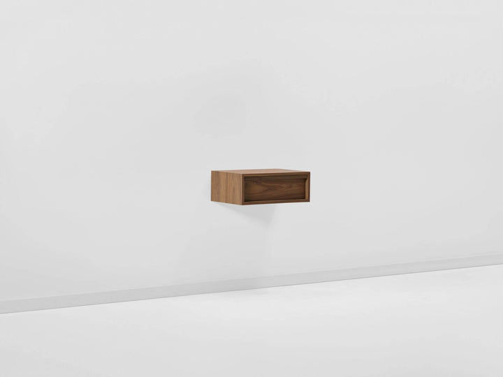 Stage Floating Nightstand in Walnut
