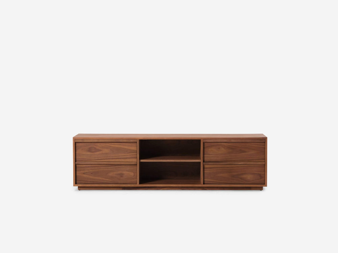 Stage Media Unit in Walnut