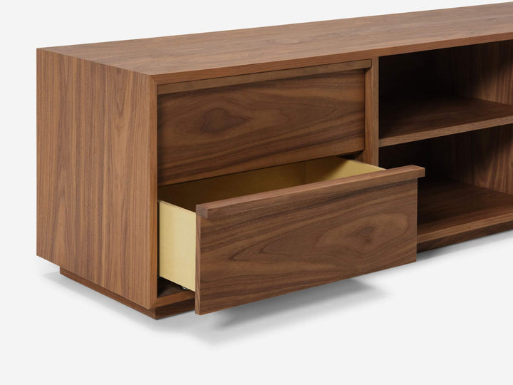 Stage Media Unit in Walnut