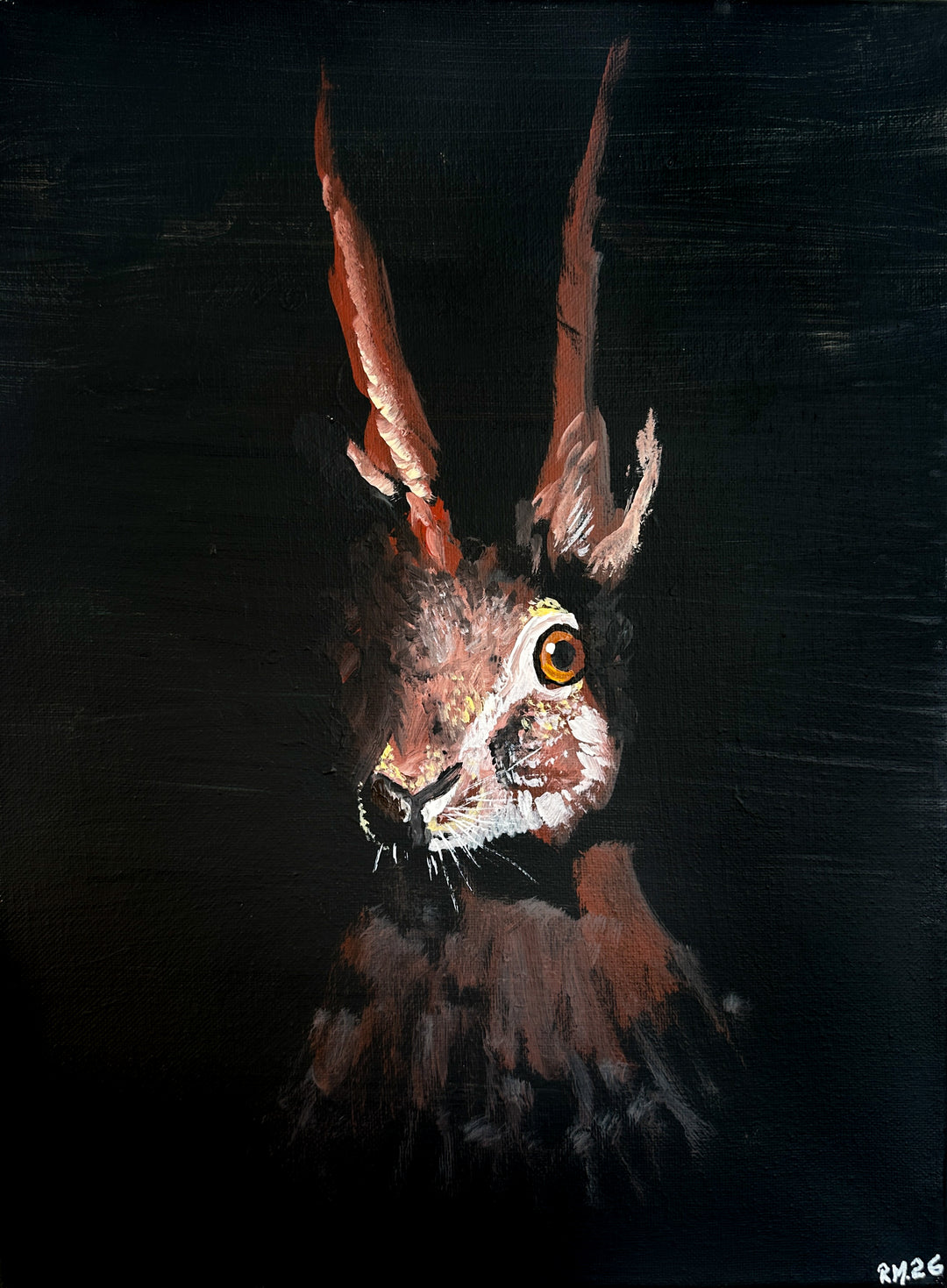 Winnie | Acrylic on Canvas by Robert Moore