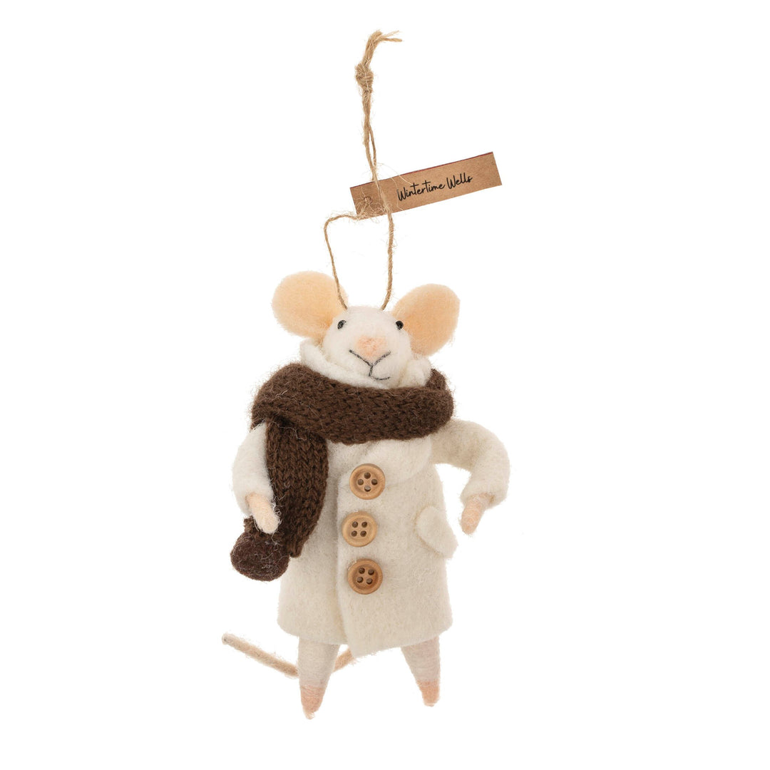 Felt Mice Wintertime Wells