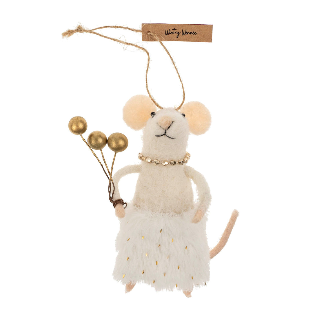 Felt Mice Wintry Winnie