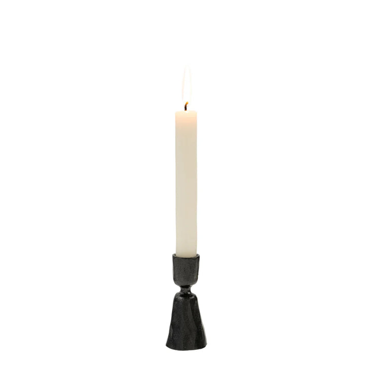 Zora Candlestick Black - Small