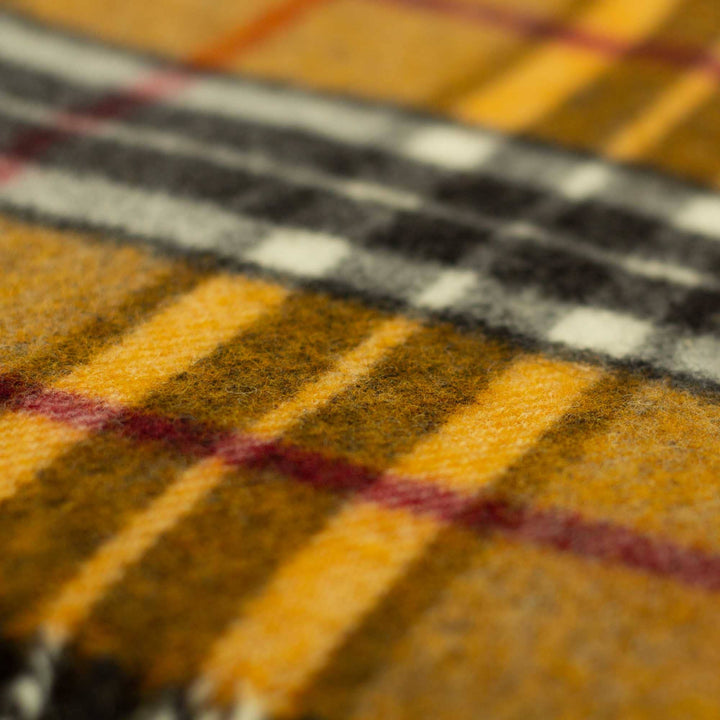 BURANO Wool Tartan Throw