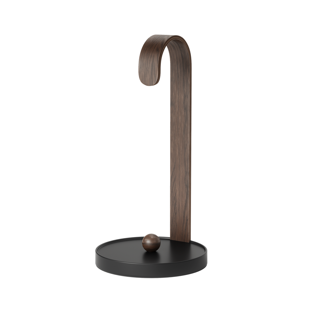 Paper Towel Holders | color: Black-Walnut