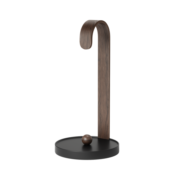 Paper Towel Holders | color: Black-Walnut