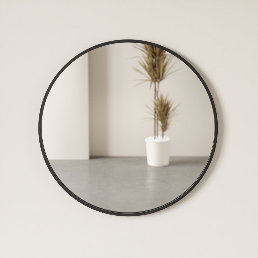 Wall Mirrors | color: Black | size: 37"""" (94 cm)