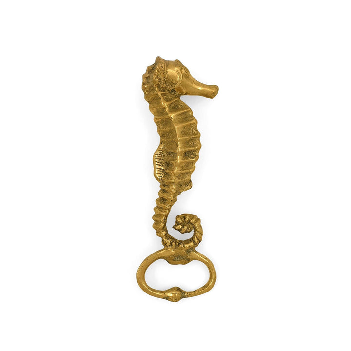 Seahorse Brass Bottle Opener