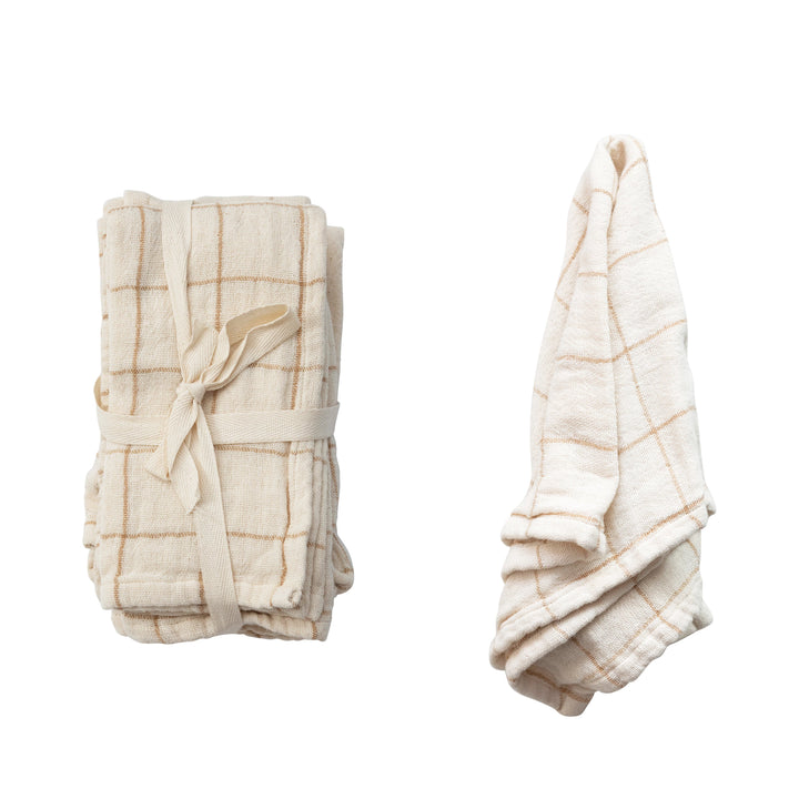 Double Cloth Napkins, set of 4