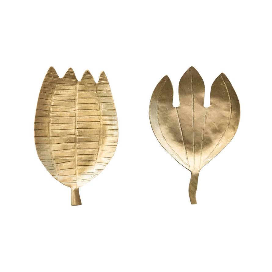 Brass Flower Dish
