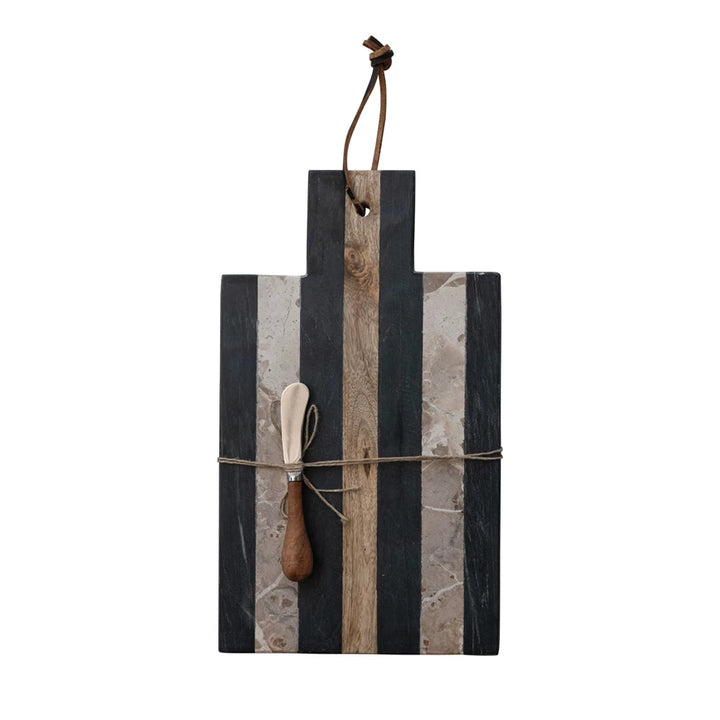 Marble Striped Serving Set