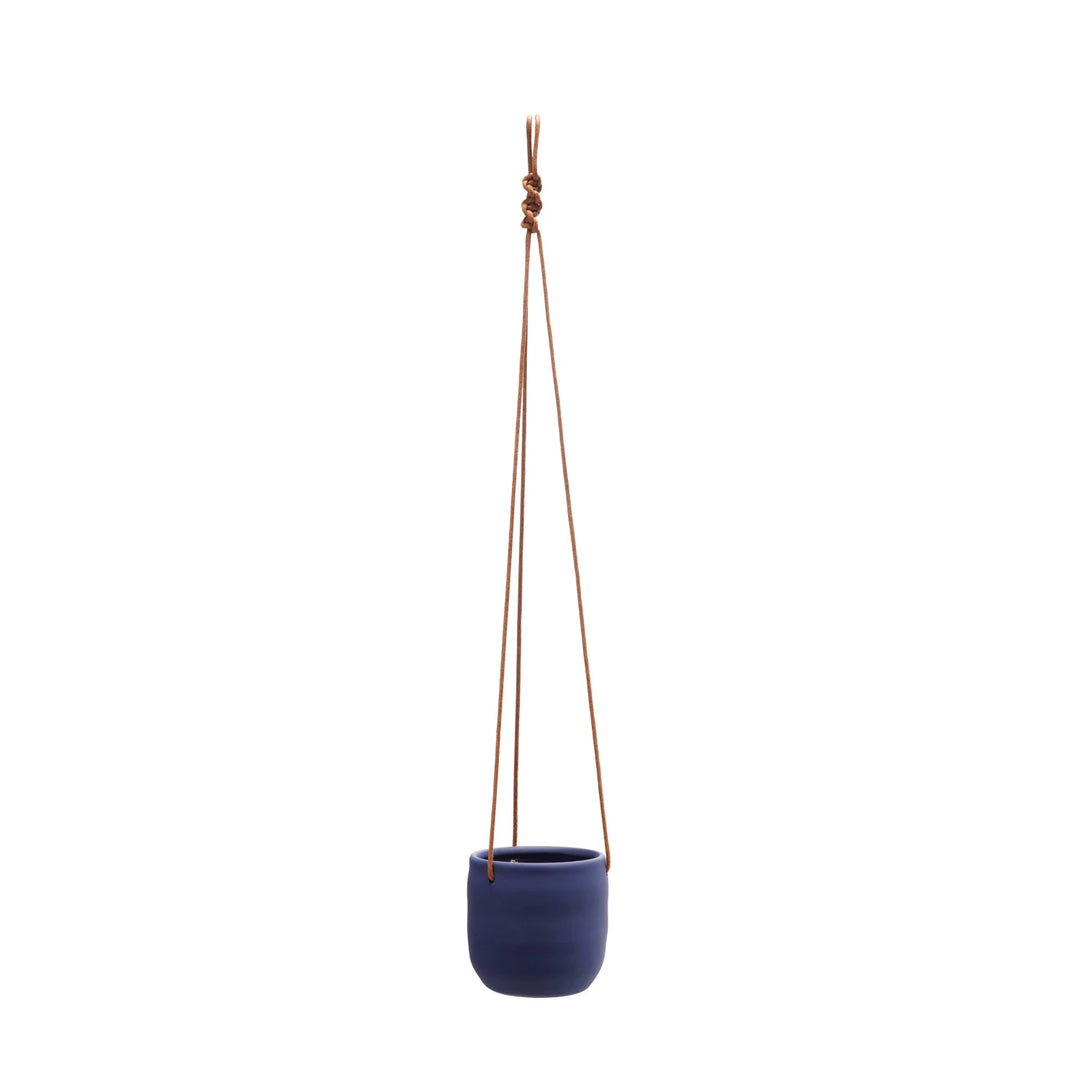 Hanging Planter, Navy
