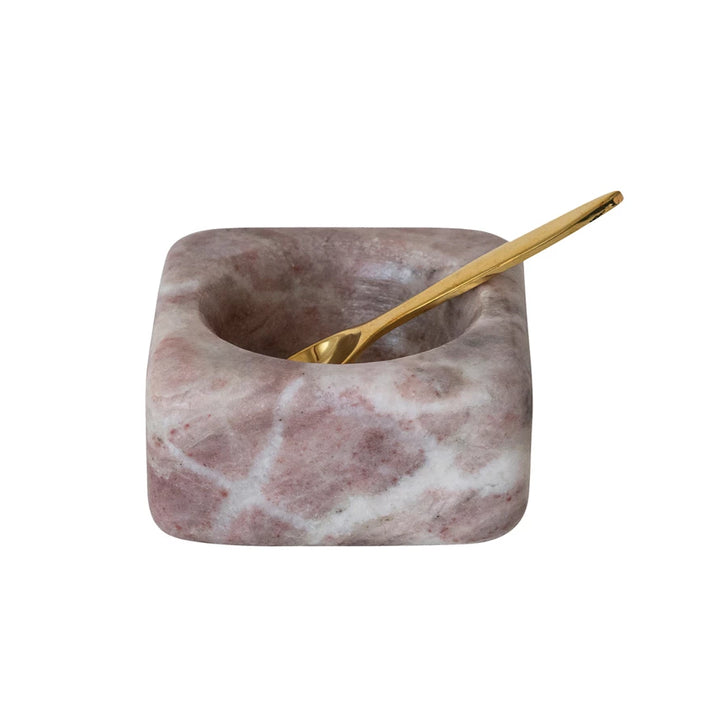 Marble Bowl with Spoon