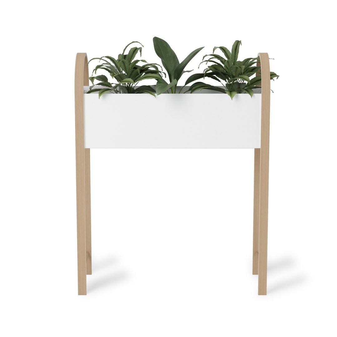 Floor Planters | color: White-Natural