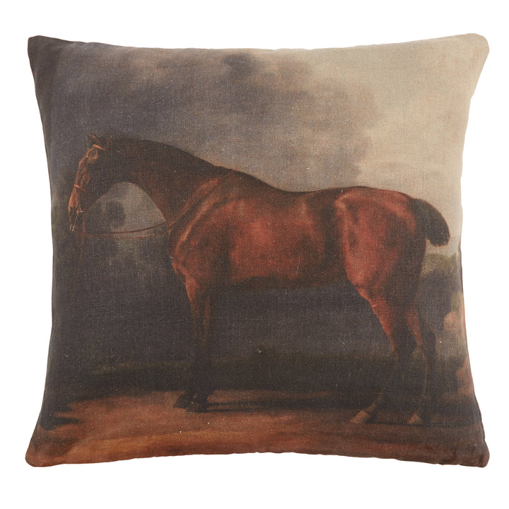 Thoroughbred Cushion, 22"x22"