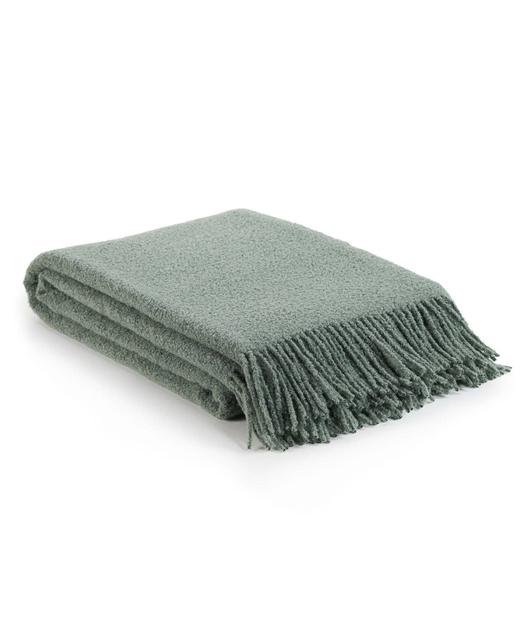 Paris Wool Throw, Jager green