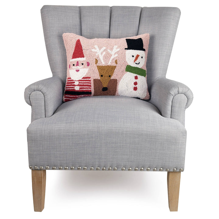 Santa and Friends Hook Cushion