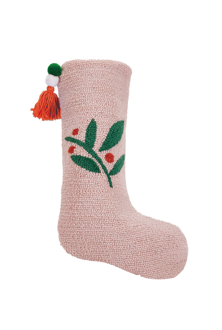 Pink Berries Stocking