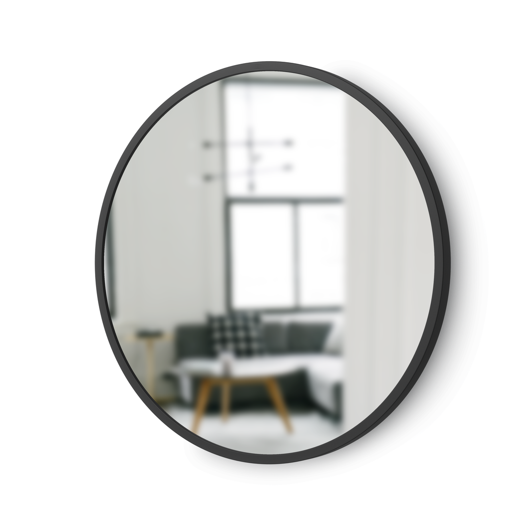 Wall Mirrors | color: Black | size: 18"""" (46 cm)