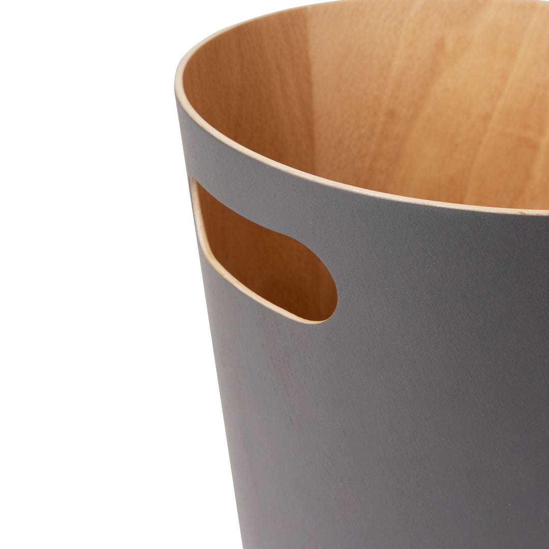 Bathroom Trash Cans | color: Natural-Charcoal