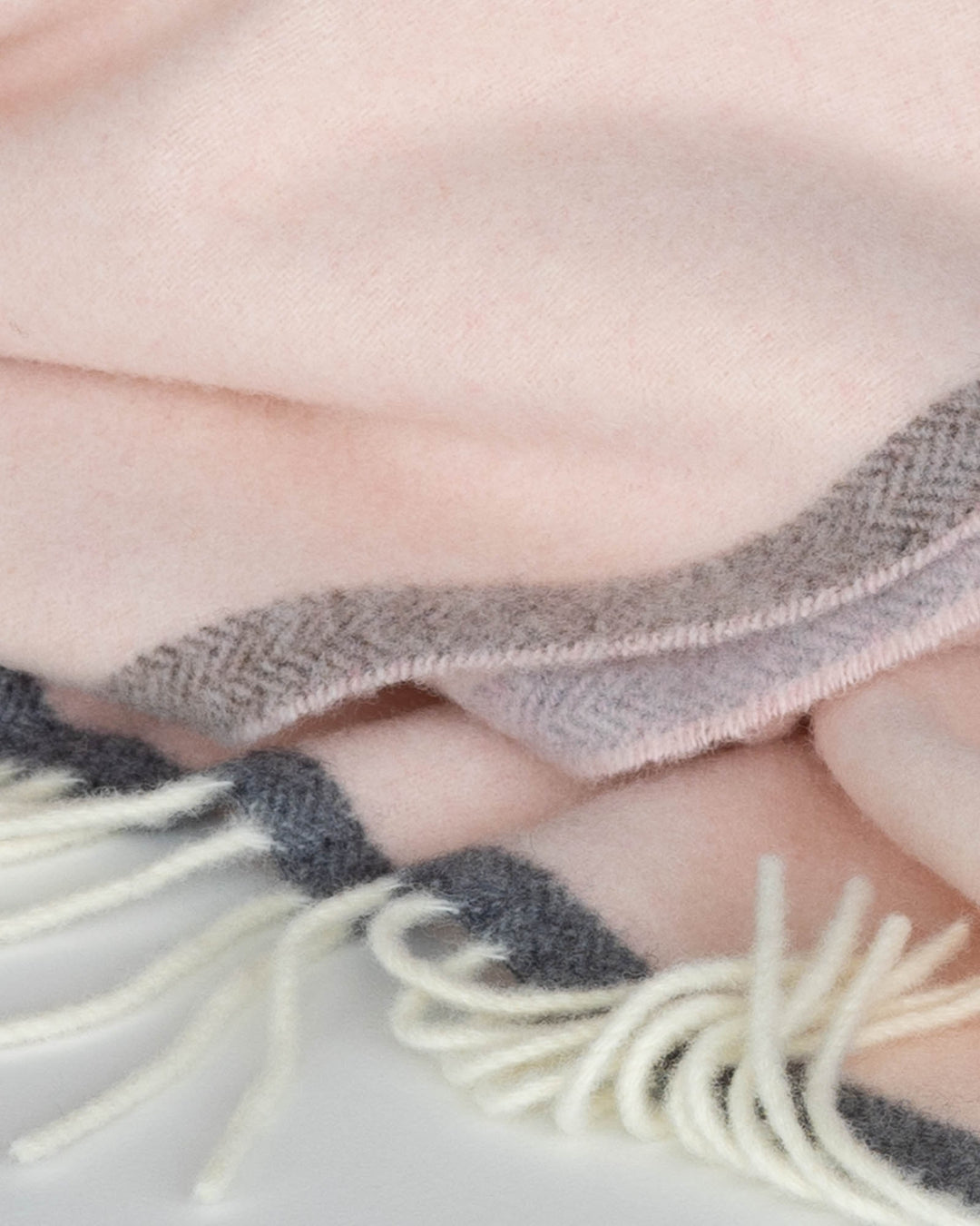 MILANO Cashmere Throw, Pink