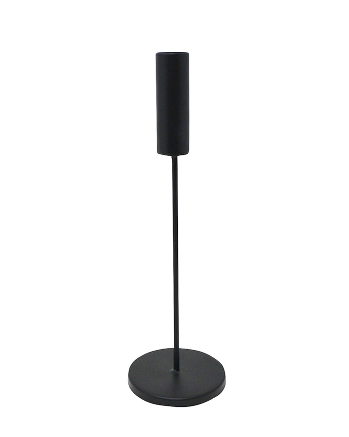 Candlestick Metal Black - Large