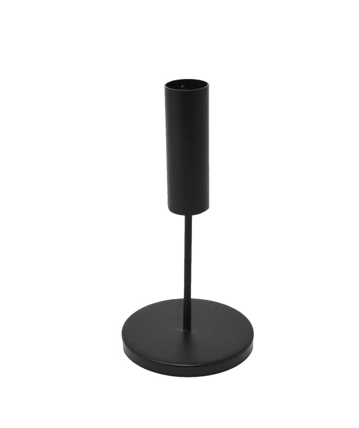 Candlestick Metal Black - Small