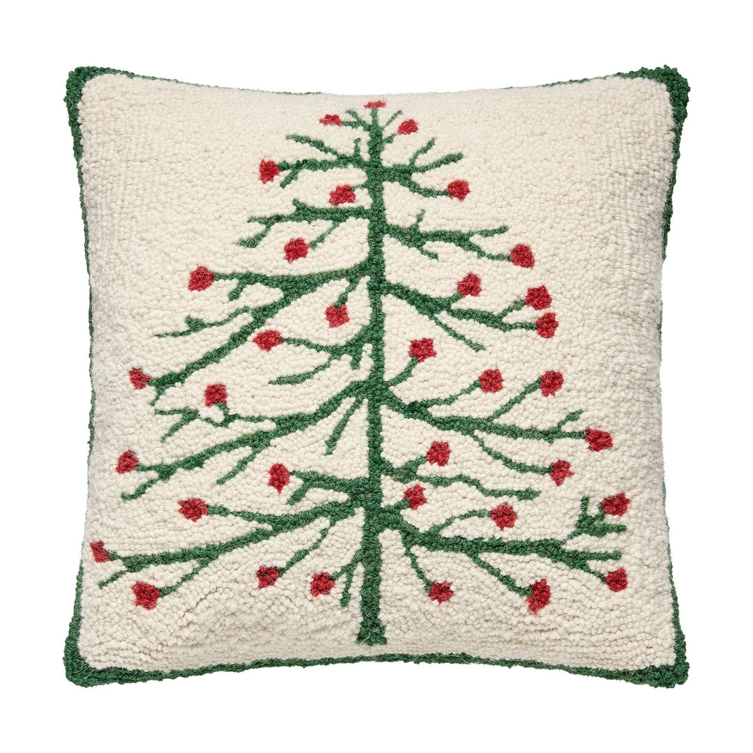 Folk Christmas Tree Hook Cushion