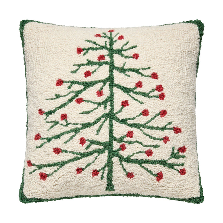 Folk Christmas Tree Hook Cushion