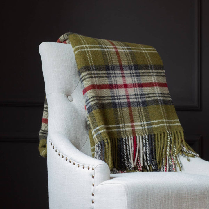 TORRIDON Wool Tartan Throw