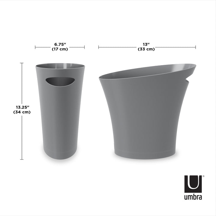 Bathroom Trash Cans | color: Charcoal