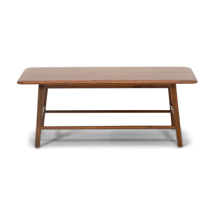 Kacia Rectangular Coffee Table in Java Finish