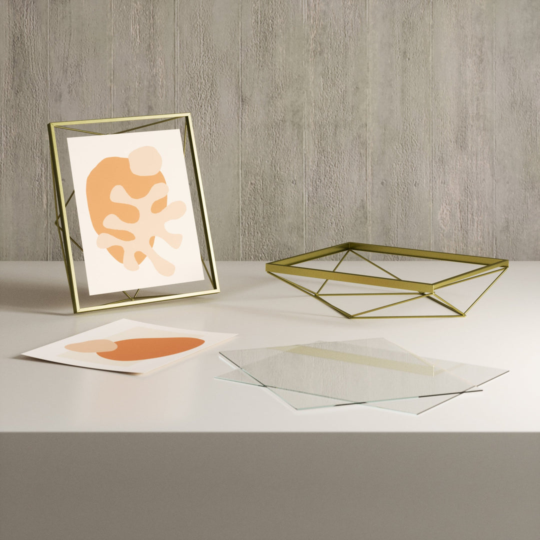 Tabletop Frames | color: Matte-Brass | size: 8x10"""" (20x25 cm)