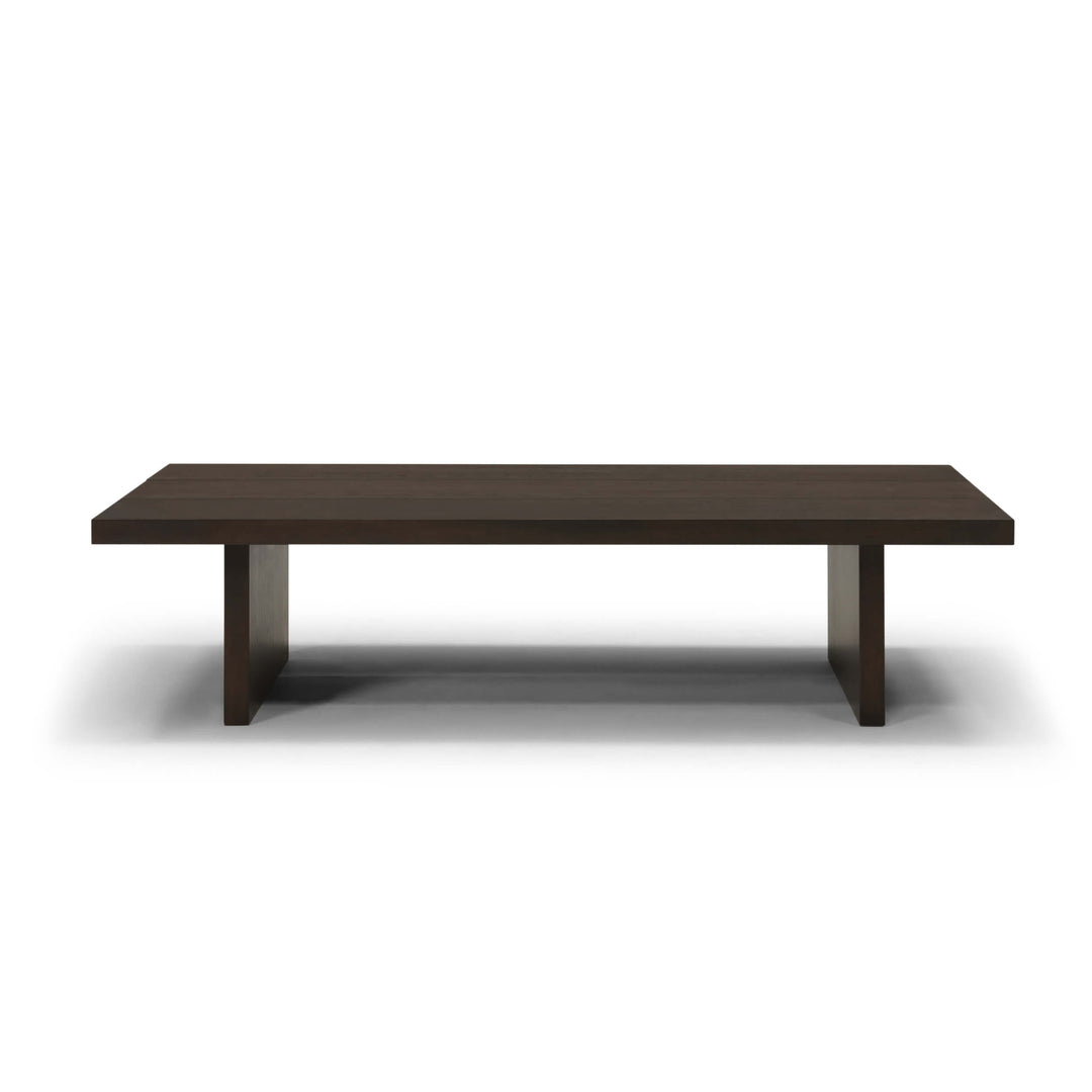 Homework Rectangular Coffee Table in Smoked Oak
