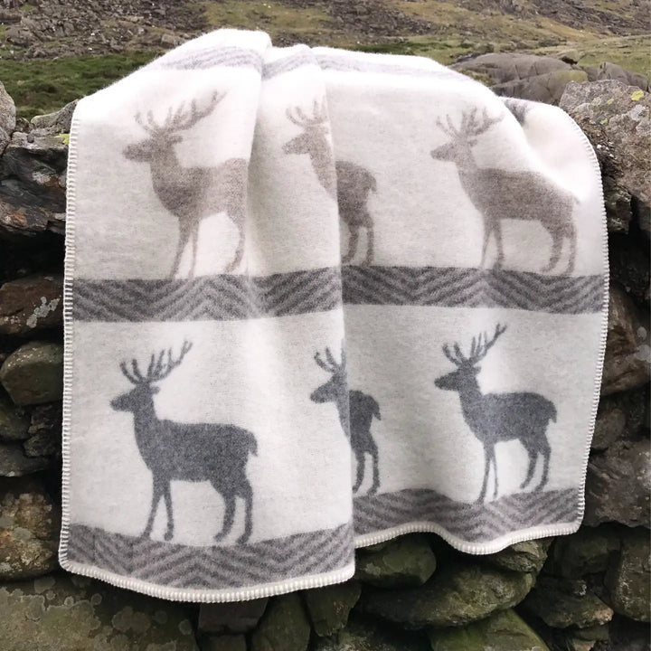 Deer Wool Throw