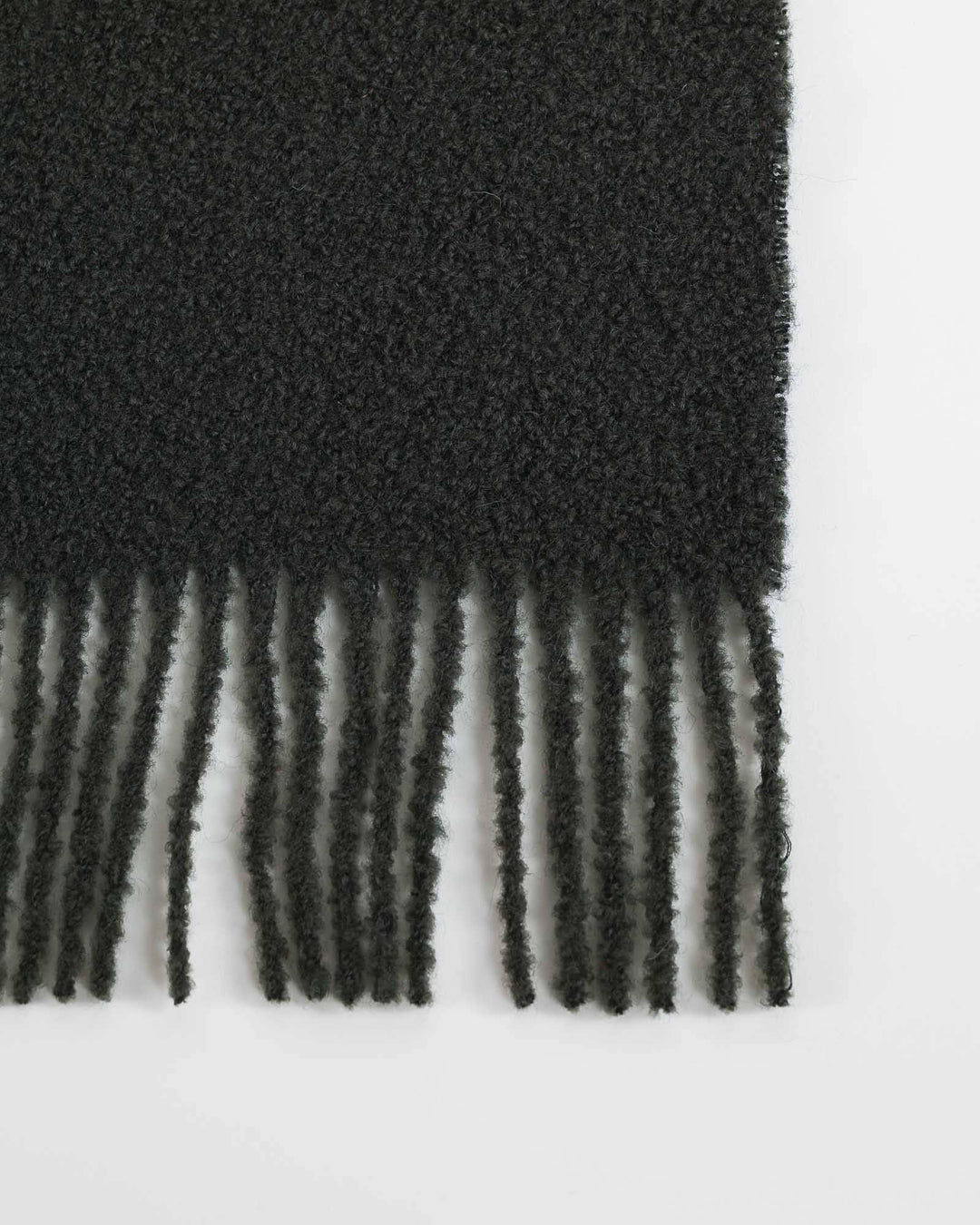 Paris Wool Throw, Swamp green